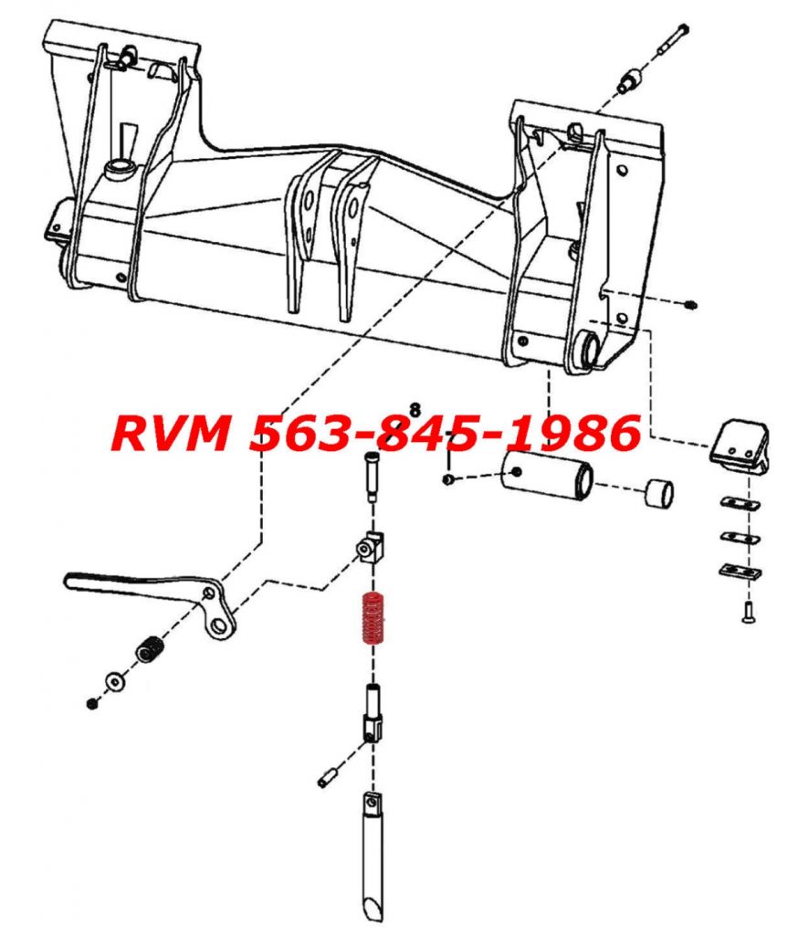 Compression Spring [6578253] for Quick-Attach Handle & Wedge | Bobcat ...