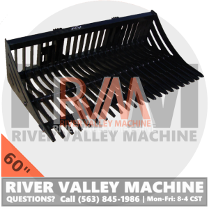 RVM HD | River Valley Machine HEAVY-DUTY Skeleton Bucket | 60"